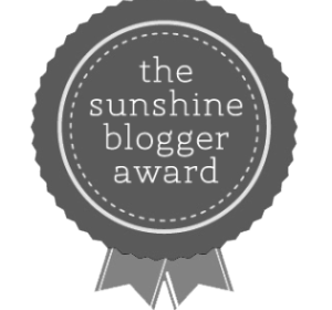 sunshine blogger award